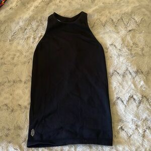 Free People Black Racerback Tank M/L host pick Workout medium large